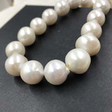 ELEISPL JEWELRY 18" 11-15mm Natural Pearls Necklace #502-43