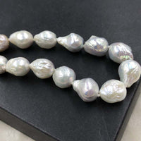 ELEISPL JEWELRY 11-12MM Gray Kasumi Pearls Bracelet #502-45-2