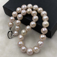 ELEISPL JEWELRY Big Natural Color 42cm Freshwater Pearls 12-14mm Near round Potato Shape #502-45-6