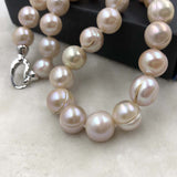 ELEISPL JEWELRY Big Natural Color 42cm Freshwater Pearls 12-14mm Near round Potato Shape #502-45-6