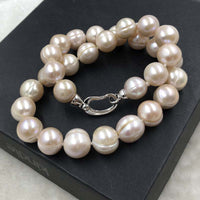 ELEISPL JEWELRY Big Natural Color 42cm Freshwater Pearls 12-14mm Near round Potato Shape #502-45-6