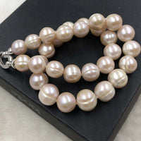 ELEISPL JEWELRY Big Natural Color 42cm Freshwater Pearls 12-14mm Near round Potato Shape #502-45-6