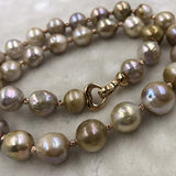 ELEISPL JEWELRY 52CM Long Style Kasumi Pearl Necklace 11-14mm Free Bracelet #502-45-9