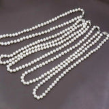 ELEISPL New wholesale 10 Qty 50cm length Thick fresh water pearl necklace 7-8mm #317