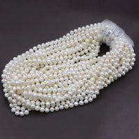 ELEISPL New wholesale 10 Qty 50cm length Thick fresh water pearl necklace 7-8mm #317