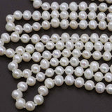 ELEISPL New wholesale 10 Qty 50cm length Thick fresh water pearl necklace 7-8mm #317