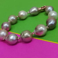 Big Freshwater Pearl Bracelet different style Edison pearls Jewelry sales