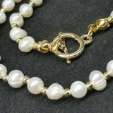 ELEISPL JEWELRY Wholesale 20 Strands 5mm White Fresh Water Pearl Necklace