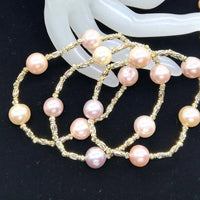 10 PCS 10-11mm near round kasumi pearl bracelets