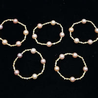 10 PCS 10-11mm near round kasumi pearl bracelets