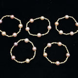 10 PCS 10-11mm near round kasumi pearl bracelets