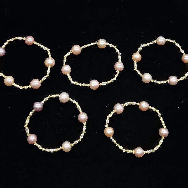 10 PCS 10-11mm near round kasumi pearl bracelets