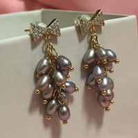 ELEISPL Hard Handcraft Jewelry Small Pearl Wholesale 16 Pairs Mixed Style Different G14KF 3-5MM FW Pearl Earrings