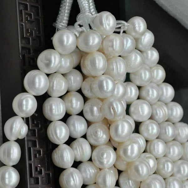 wholesale 1 string huge 14-15mm white freshwater pearl loose beads