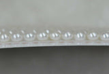 AAA160 pcs (80pairs) 5-6mm genuine freshwater pearl flat beads for earring ring