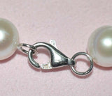 Free shipping 11mm Natural white genuine pearl bracelet