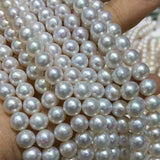 High quality 10strands 6-7mm round Akoya pearl loose strings ZJ00047