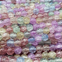 Wholesale 10 Strands Round  Crystal Beads full hole Loose Strings