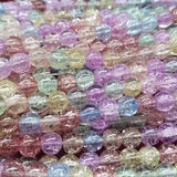 Wholesale 10 Strands Round  Crystal Beads full hole Loose Strings