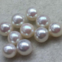 AAA LOTS 50 pcs 6mm round FW Akoya loose pearl