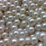 AAA LOTS 50 pcs 6mm round FW Akoya loose pearl