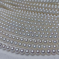 AAA Top Small 4-5mm Round Pearl For 5 Strands Loose Strings Free Shipping