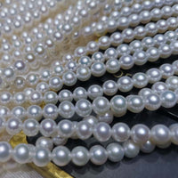 AAA Top Small 4-5mm Round Pearl For 5 Strands Loose Strings Free Shipping