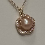 wholesale 10 Pieces Real Pearl Pendant Chain Fashion Necklace