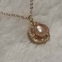 wholesale 10 Pieces Real Pearl Pendant Chain Fashion Necklace