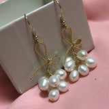 ELEISPL Hard Handcraft Jewelry Small Pearl Wholesale 16 Pairs Mixed Style Different G14KF 3-5MM FW Pearl Earrings