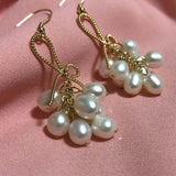 ELEISPL Hard Handcraft Jewelry Small Pearl Wholesale 16 Pairs Mixed Style Different G14KF 3-5MM FW Pearl Earrings