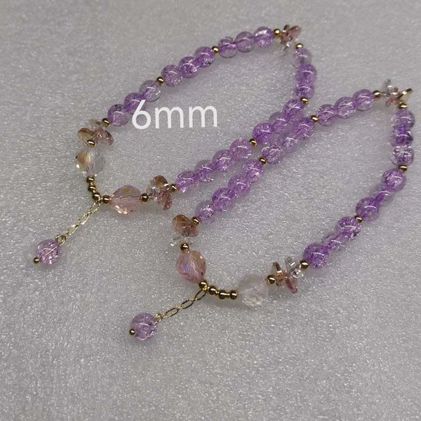 Fashion jewelry wholesale 100 strands crystal beads bracelets elastic