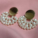 ELEISPL Hard Handcraft Jewelry Small Pearl Wholesale 16 Pairs Mixed Style Different G14KF 3-5MM FW Pearl Earrings