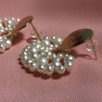 ELEISPL Hard Handcraft Jewelry Small Pearl Wholesale 16 Pairs Mixed Style Different G14KF 3-5MM FW Pearl Earrings