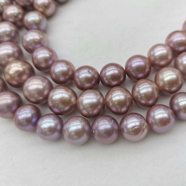 NEW AA++ Wholesale 5 Strands 11-14mm Freshwater Pearl Kasumi Beads Loose Strings