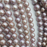 NEW AA++ Wholesale 5 Strands 11-14mm Freshwater Pearl Kasumi Beads Loose Strings