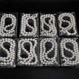 New arrived wholesale 10 strands 7-8mm white genuine freshwater pearl Necklace