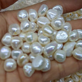 lots 1000g big hole freshwater loose pearls