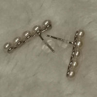 10 Pairs Wholesale Retail Long Style Studs Pearl Earrings S925 Rare Jewelry