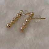 10 Pairs Wholesale Retail Long Style Studs Pearl Earrings S925 Rare Jewelry