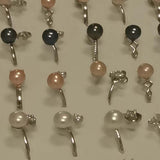 New Wholesale 100 PCS Fresh Water Pearl Rings Mix Style Women's Jewelry