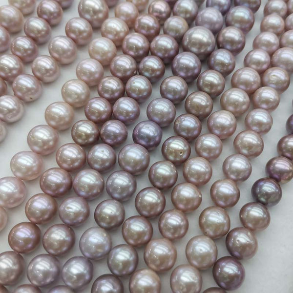 NEW Wholesale 5 Strands 11-13mm Freshwater Pearl Kasumi Beads Loose Strings