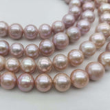 NEW Wholesale 5 Strands 11-13mm Freshwater Pearl Kasumi Beads Loose Strings