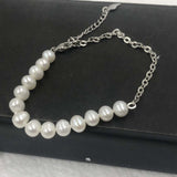 [ELEISPL] Wholesale 8 Pieces 6-7MM Freshwater Pearl Bracelets #22010110