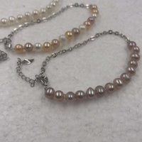 [ELEISPL] Wholesale 8 Pieces 6-7MM Freshwater Pearl Bracelets #22010110