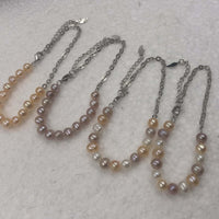 [ELEISPL] Wholesale 8 Pieces 6-7MM Freshwater Pearl Bracelets #22010110