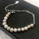 [ELEISPL] Wholesale 8 Pieces 6-7MM Freshwater Pearl Bracelets #22010110