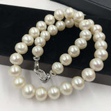 [ELEISPL] 11-13MM White Freshwater Pearl Necklace 45cm #22010199