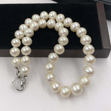 [ELEISPL] 11-13MM White Freshwater Pearl Necklace 45cm #22010199