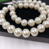 [ELEISPL] 11-13MM White Freshwater Pearl Necklace 45cm #22010199